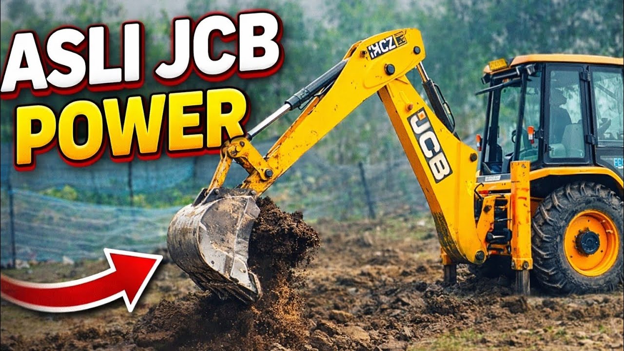 JCB 3DX Ground Reality Test 😱 | Asli Power Ka Proof | Heavy Digging Work