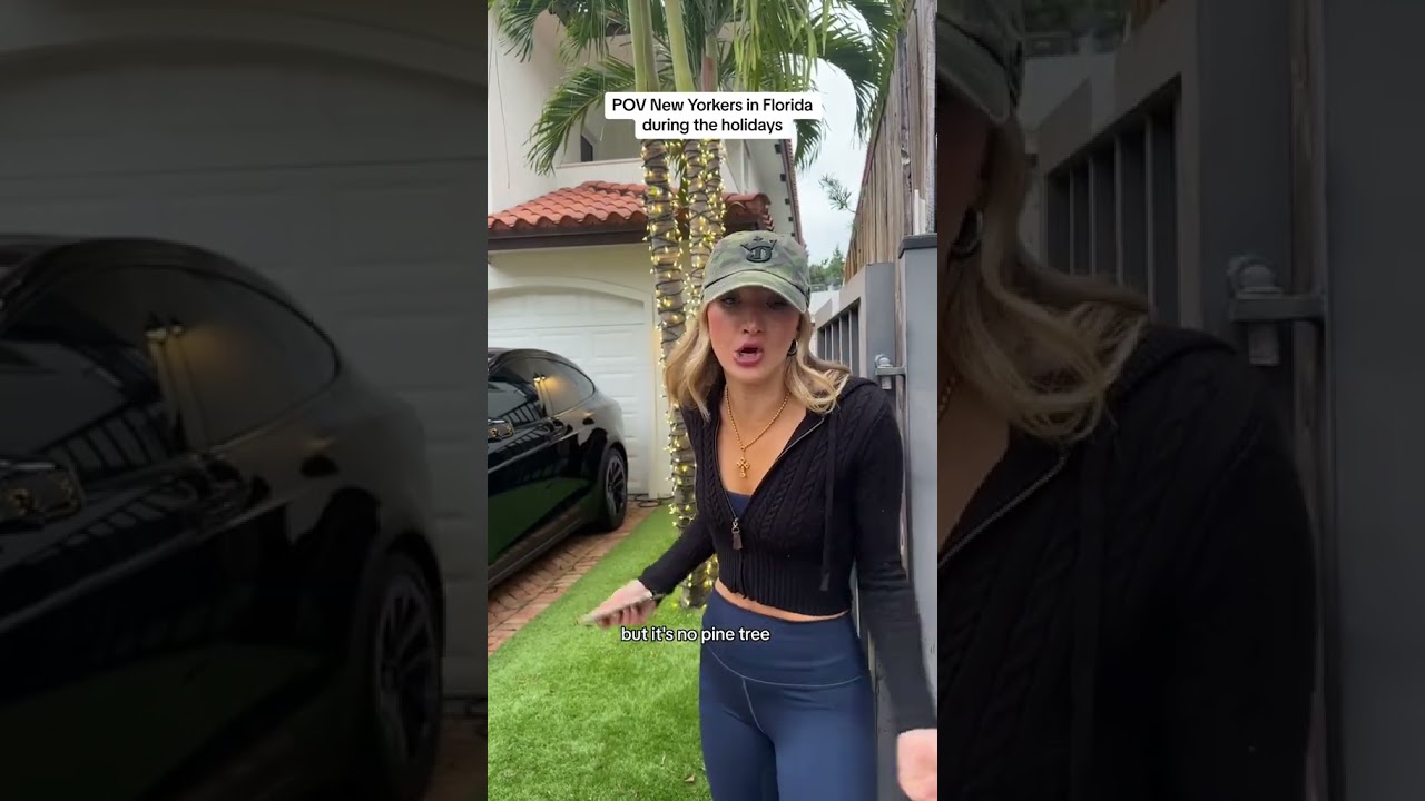 POV: New Yorkers in Florida during the holidays