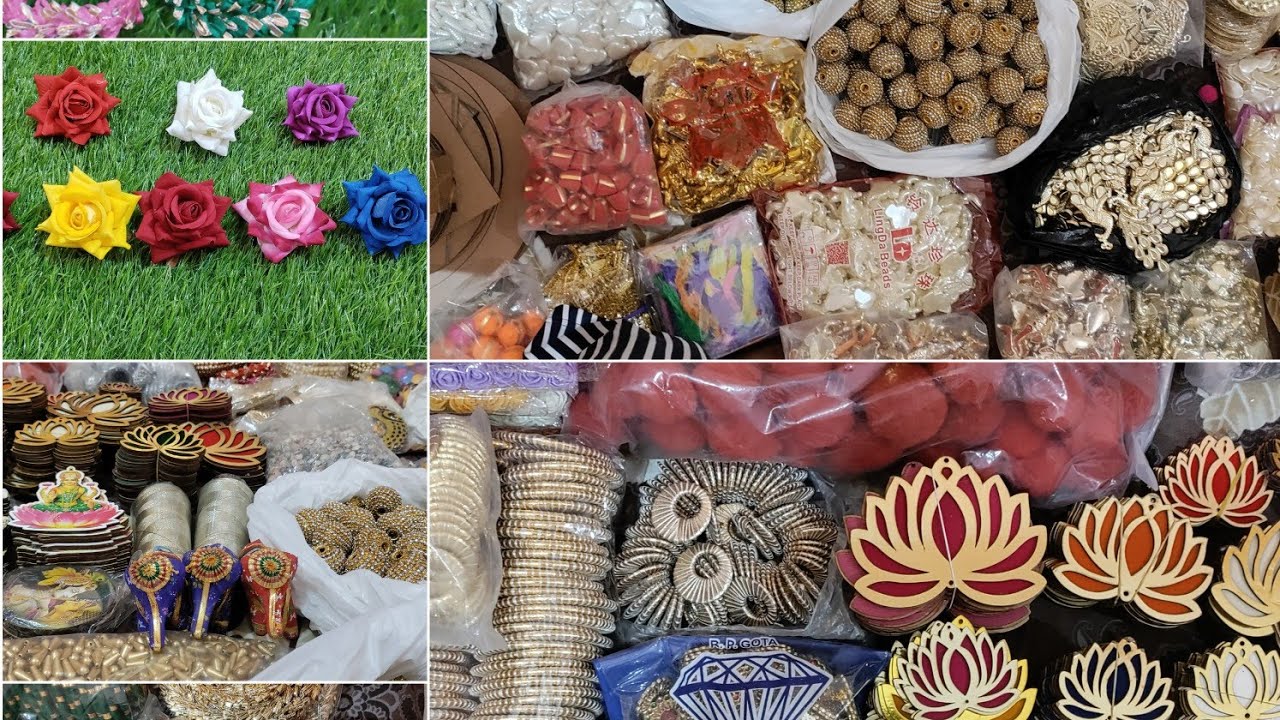 Diwali Decoration Raw Material at wholesale rate/low rate.WhatsApp at 7827299813.Ek piece bhi milega