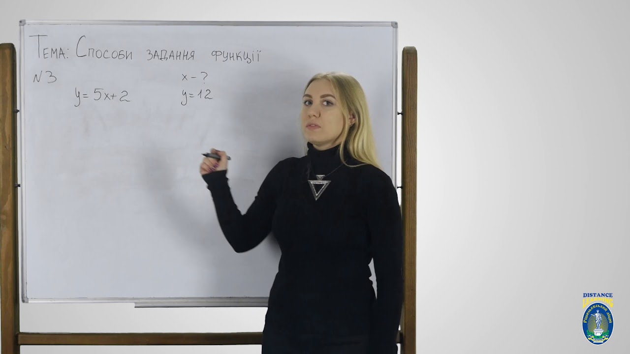 Алгебра. 7 кл. Урок 18 - Способи задання функції