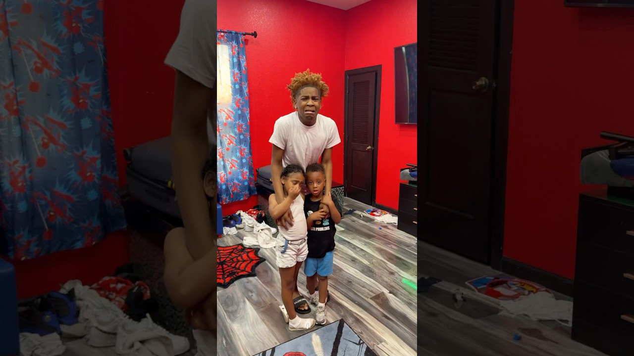 We caught the creepy stalker hiding in Mj closet #shorts