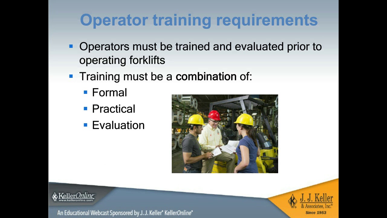 Free webinar: Forklift Safety and Compliance: Answering the tough questions