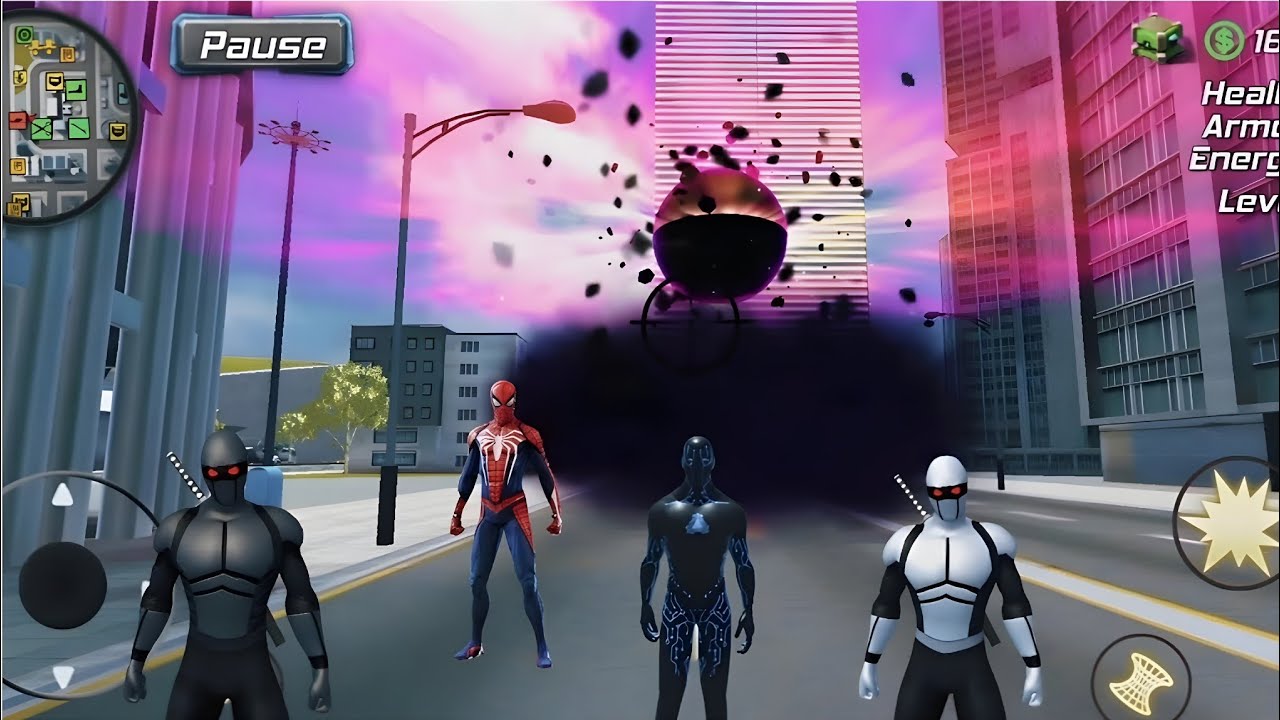 🚀 My First Look at Rope Black Hole Hero | Vice Vegas Mafia Open World | #part1
