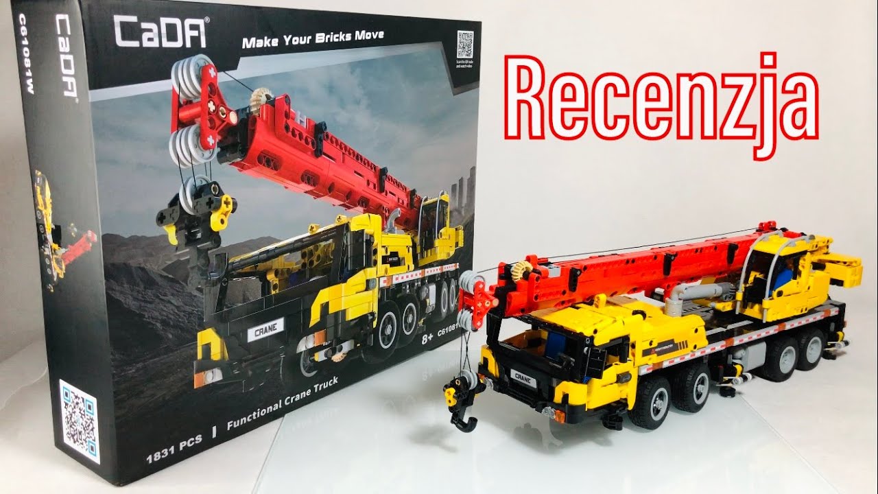 CaDA C61081W Crane Truck  / Dźwig / Recenzja