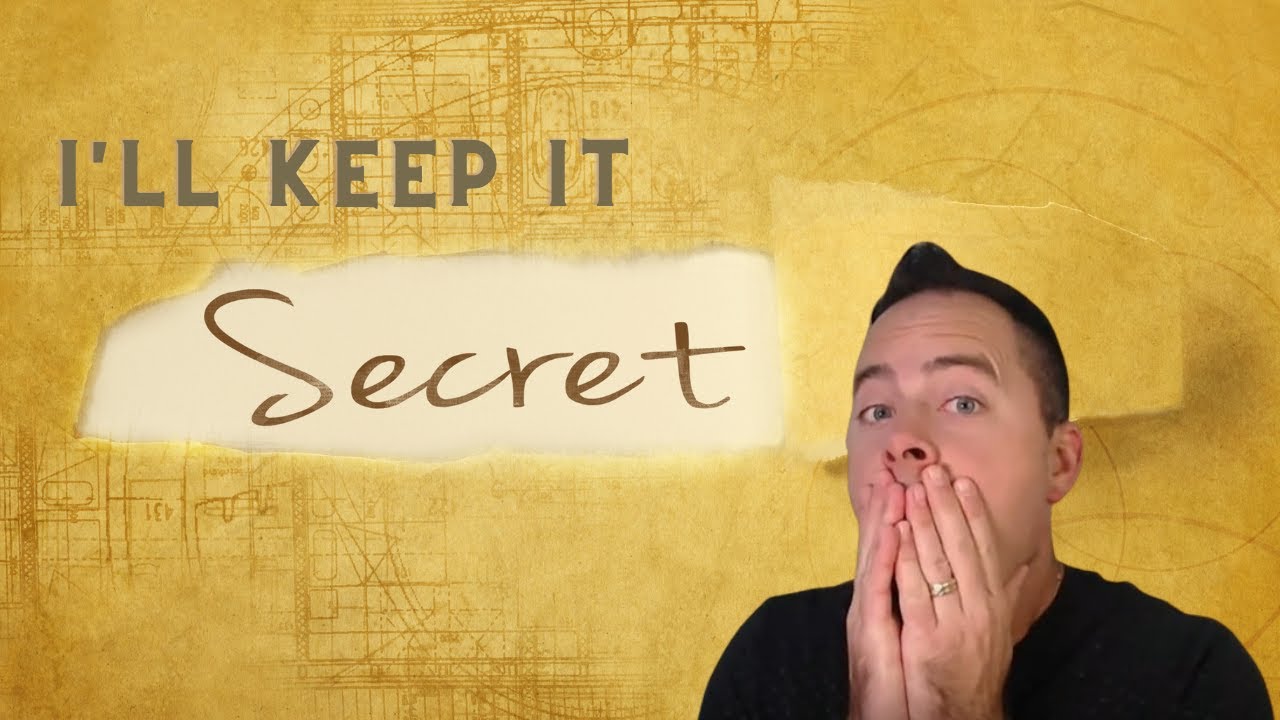 Я сохраню это в секрете