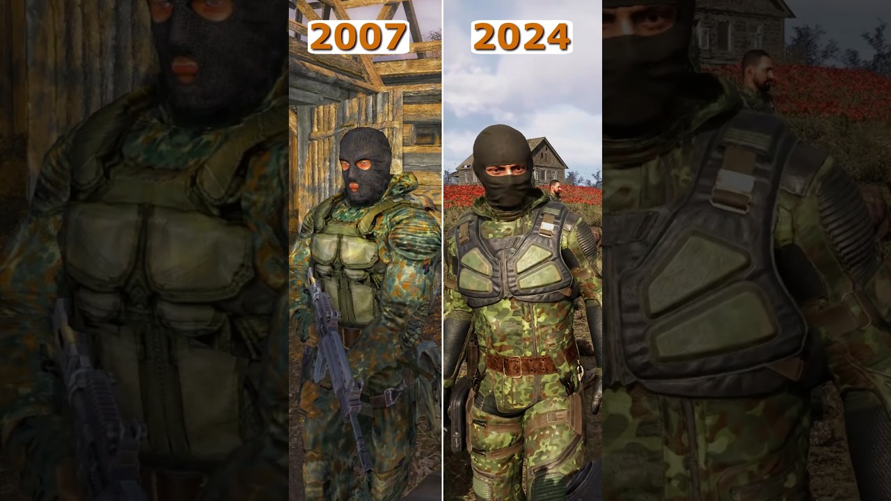 ☢️ Classic STALKER Really Surprised Me 😮 2007 vs 2024 #Shorts #Stalker2 #games #youtubeshorts #fun