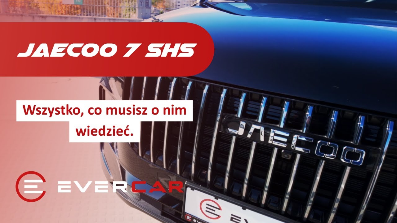 Jaecoo 7 Super Hybrid. Nowoczesny styl. Inteligentny napęd.
