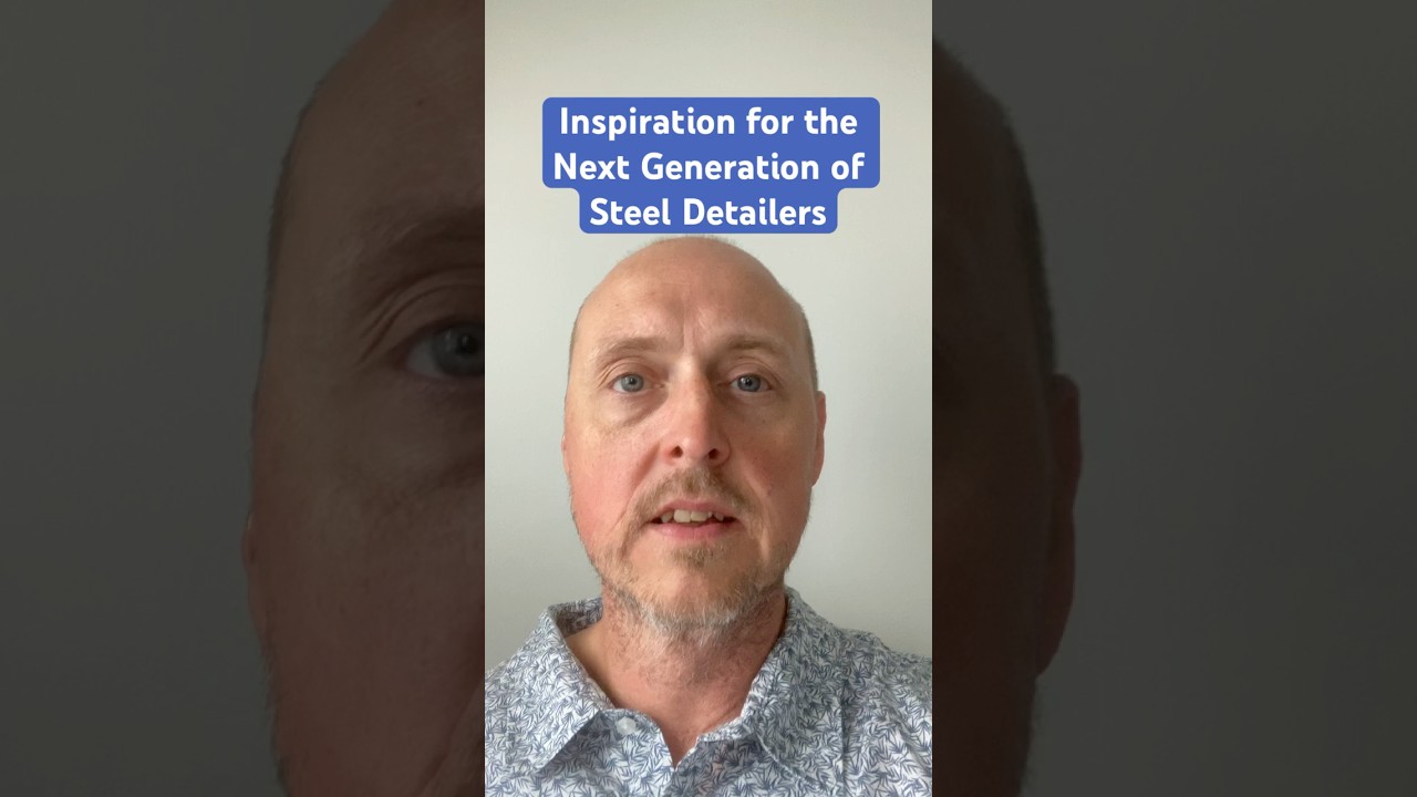 Steel Detailing the Next Generation #steeldetailing #aiinconstruction #steelfabrication #tekla
