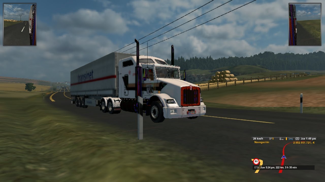 kenworth t800 ets2 mapade mexico by zopie