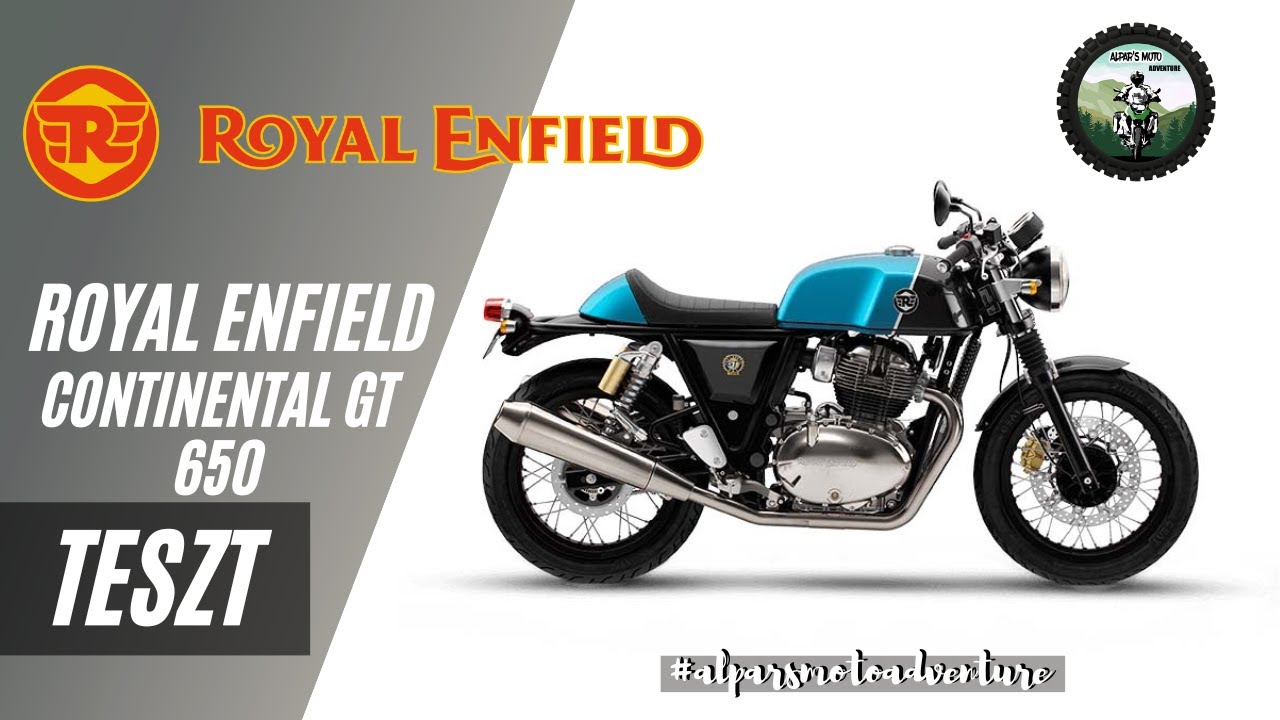 Teszt - Royal Enfield Continental GT 650 - 2023 #alparsmotoadventure