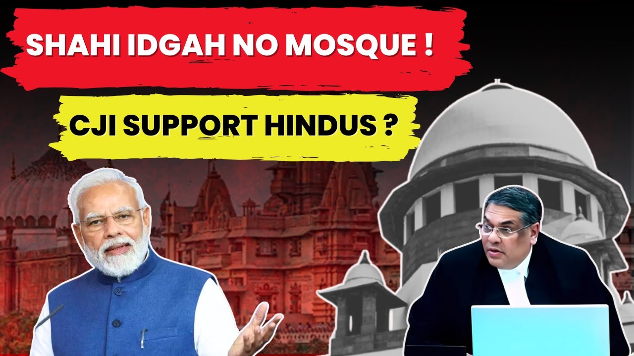 Shahi Idgah No Mosque! CJI Support Hindus? #lawchakra #supremecourtofindia #analysis #shahiidgah