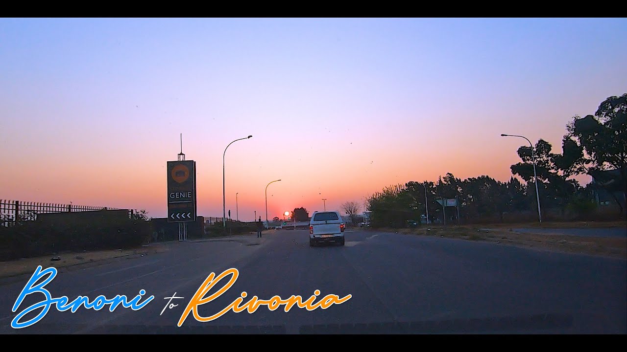 #DriveWithMe - Lakeside Benoni to McD Rivonia, Johannesburg, SOUTH AFRICA