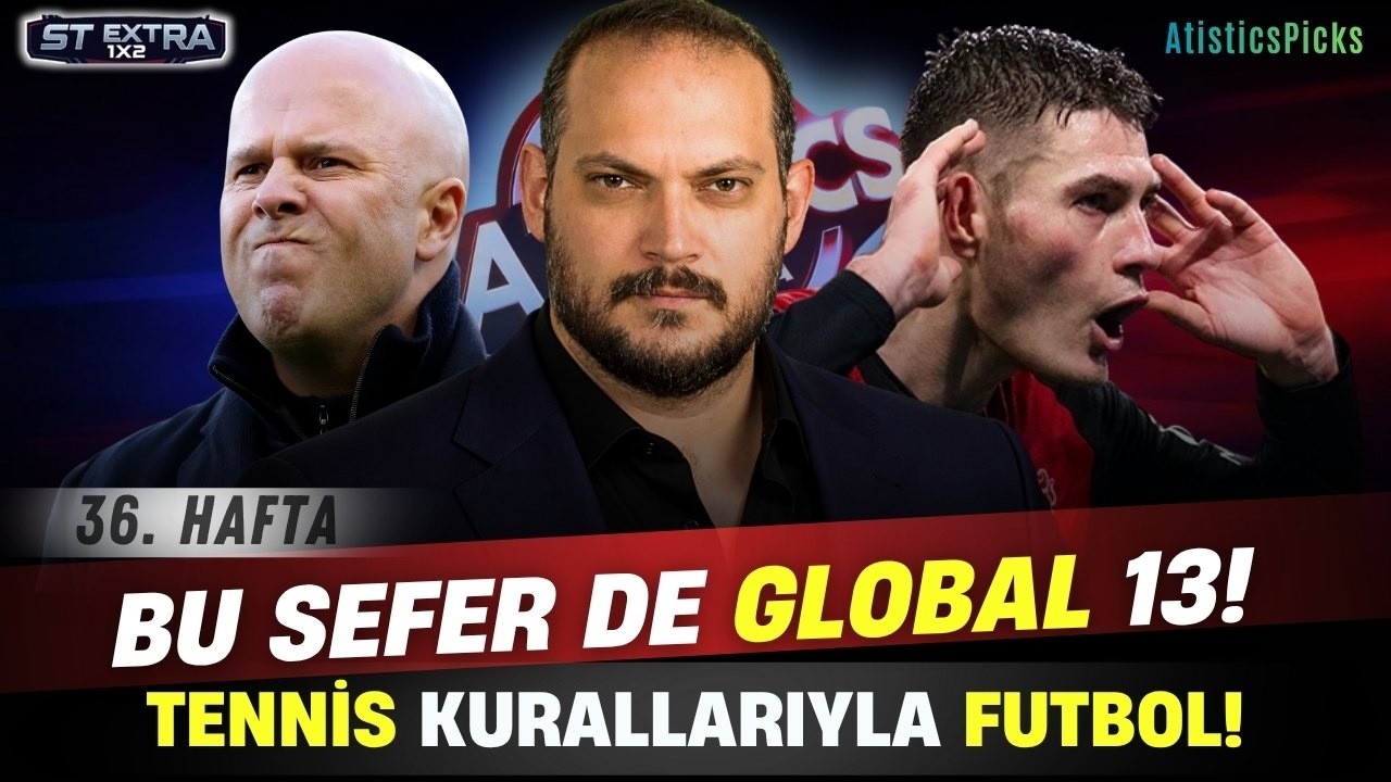 TEK S&Uuml;RPRİZ İLE 3+ MİLYON.. 36. Hafta Spor Toto Tahminleri | Atistics TV #STExtra