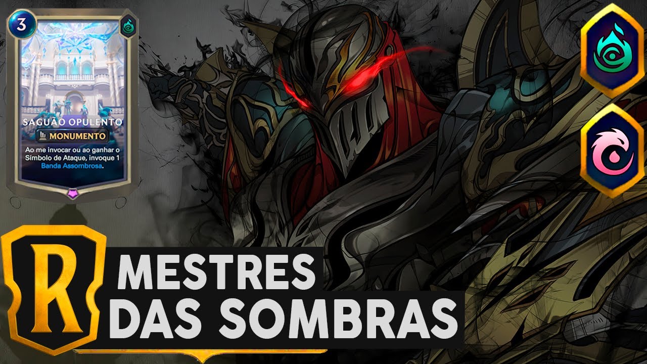 MELHOR EFÊMEROS ATUAL 🐱‍👤 NINJAS | ZED HECARIM DECK | LEGENDS OF RUNETERRA DOMINAÇÃO GAMEPLAY