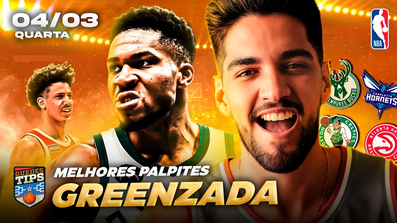 PALPITES DA NBA PARA HOJE 04 03 2026 (QUARTA-FEIRA) + BILHETE PRONTO