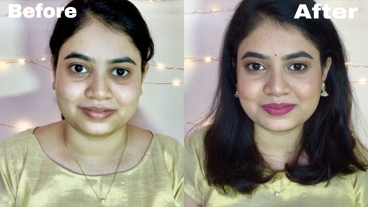 सण समारंभासाठी सुंदर मेकअप/ makeup for events ( Marathi/मराठी )