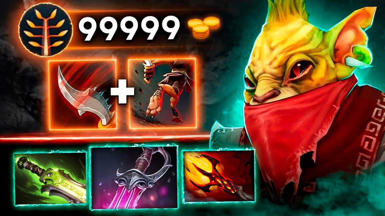 1200GPM Magic Build Bounty Hunter One Shot 41 Kills + Rampage Dota 2