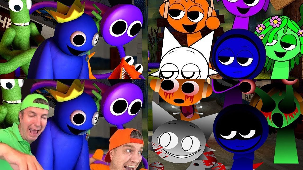 Sprunki Horror VS Sprunki Normal  (FNF Friends To Your End but Sprunki Characters Sing It)