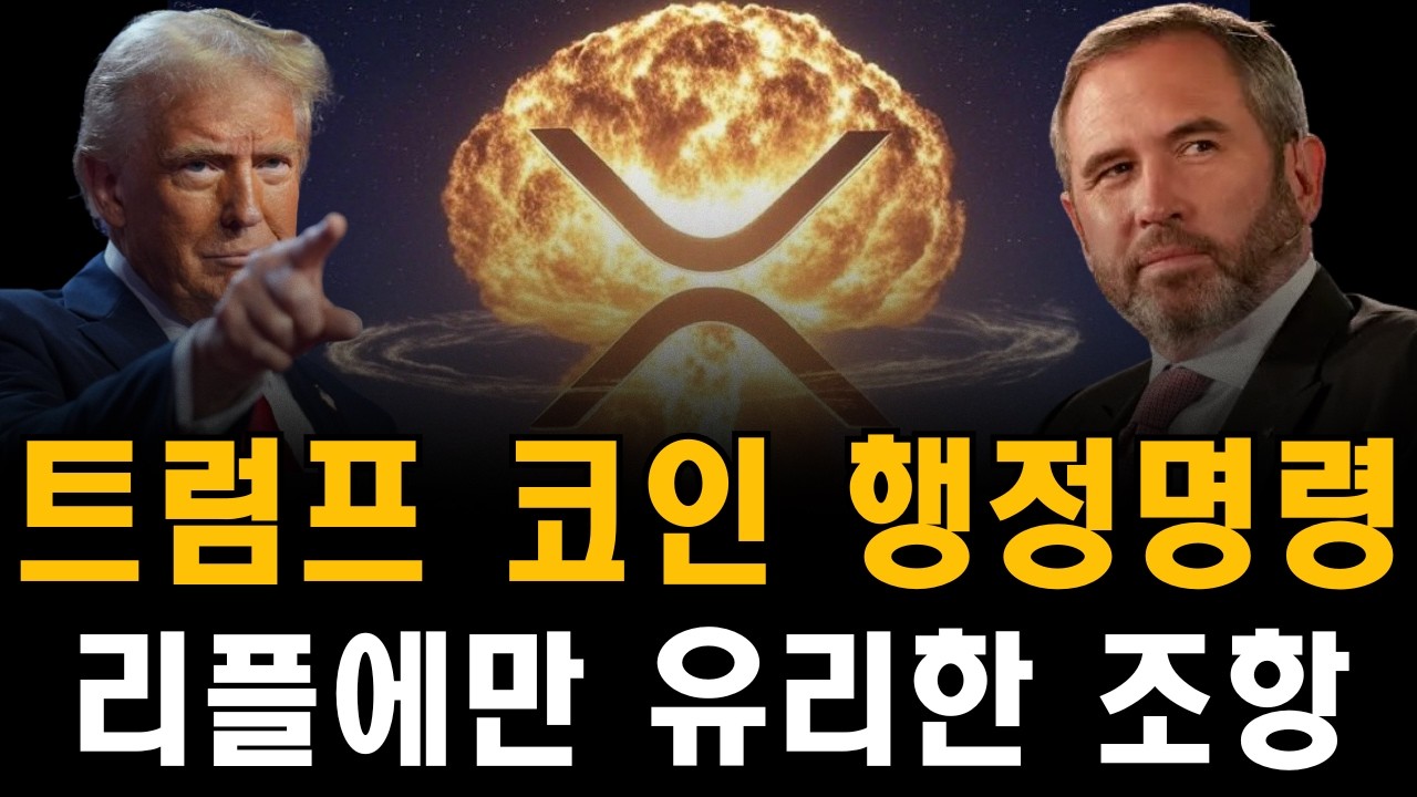 리플, 트럼프한테 투자한 돈 회수 가능!
