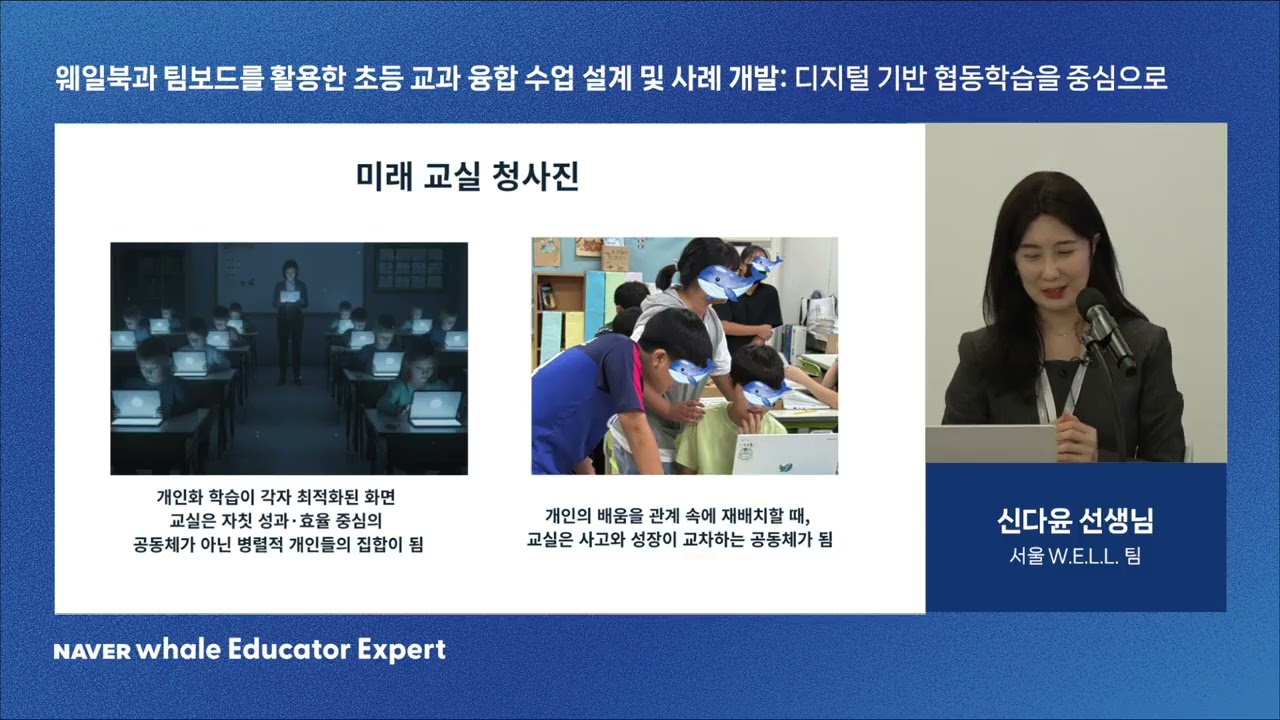 [NWEE 25] 웨일북과 팀보드를 활용한 초등 교과 융합 수업 설계 및 사례 개발 : 디지털 기반 협동학습을 중심으로