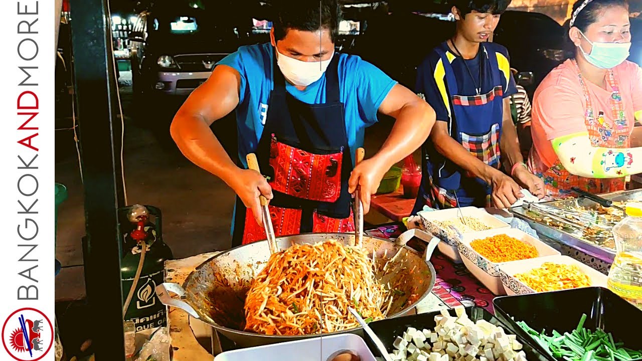Awesome PAD THAI | НОЧНОЙ РЫНОК Уличной еды Таиланда