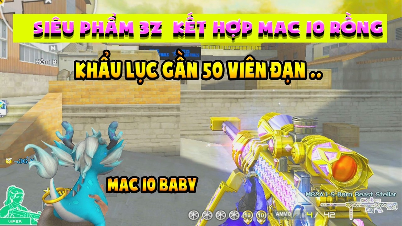 ► Bình luận Đột Kích - Mac 10 Dragon - khẩu lục gần 50 viên đạn ? ..
