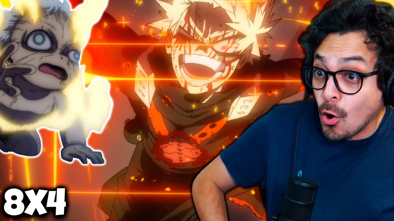BAKUGO VS ALL FOR ONE! 👶🏻💥 | BOKU NO HERO TEMPORADA 8 CAPÍTULO 4 REACCIÓN