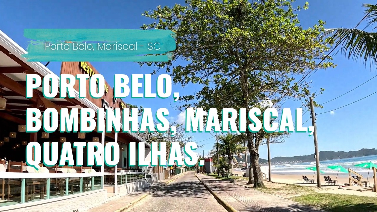 🇧🇷 Zimbros to Porto Belo Drive  Scenic Coast Route in Santa Catarina, Brazil  Full POV Drive