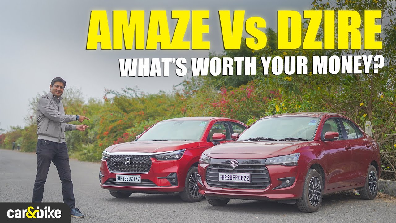 Honda Amaze Vs Maruti Suzuki Dzire | Battle Of Subcompact Sedans | Season 3