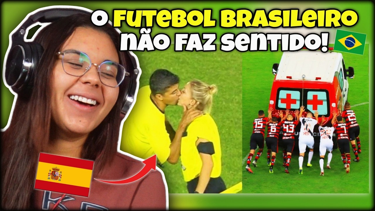 GRINGOS REAGEM A 27 VEZES QUE O FUTEBOL BRASILEIRO PASSOU DOS LIMITES!