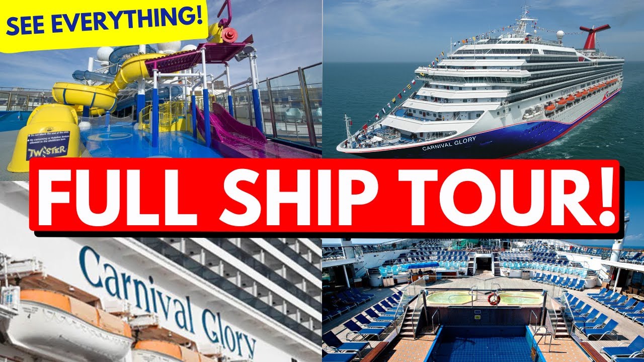 Carnival Glory - FULL Ship Tour - 4K - NEW - BEST tour/walkthrough - FRESH OUT OF DRY DOCK - 2025