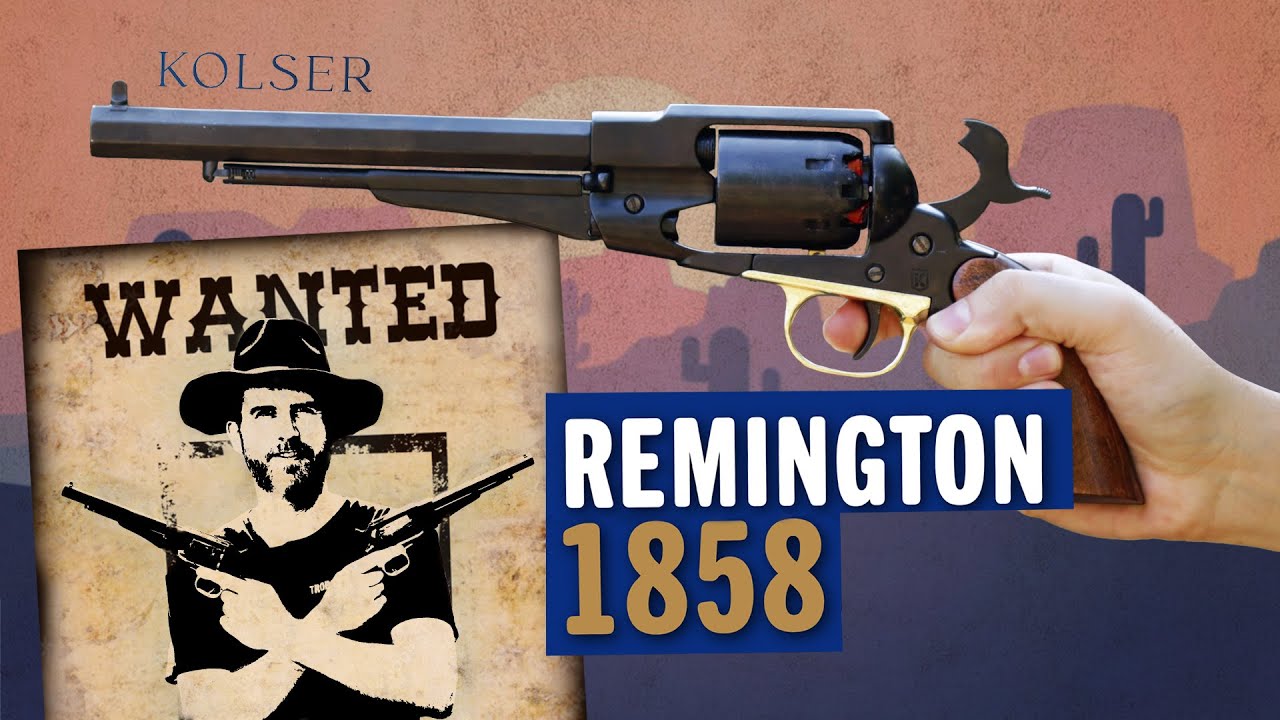 Revólver REMINGTON 1858 - Réplica de KOLSER