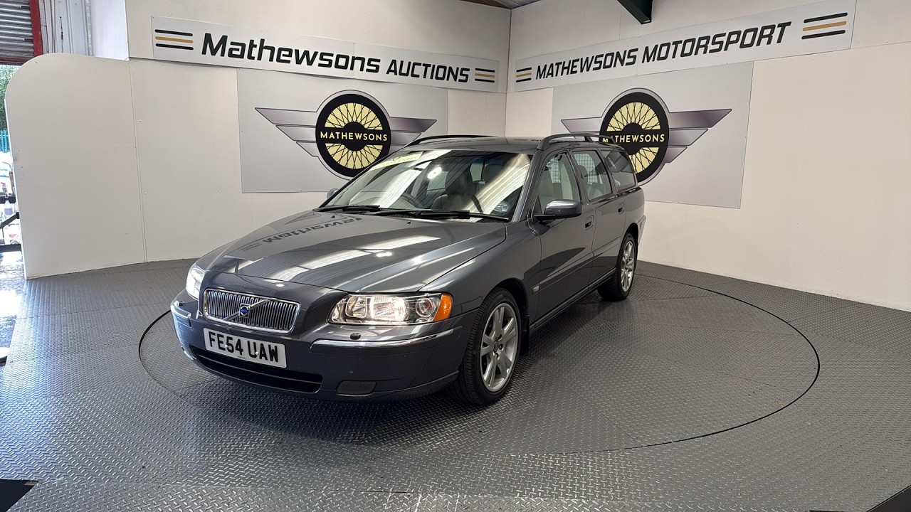 Volvo V70 T5 SE 2004 года выпуска, автомат | Mathewsons Classic Cars | Аукцион: 20, 21 и 22 мая 2...