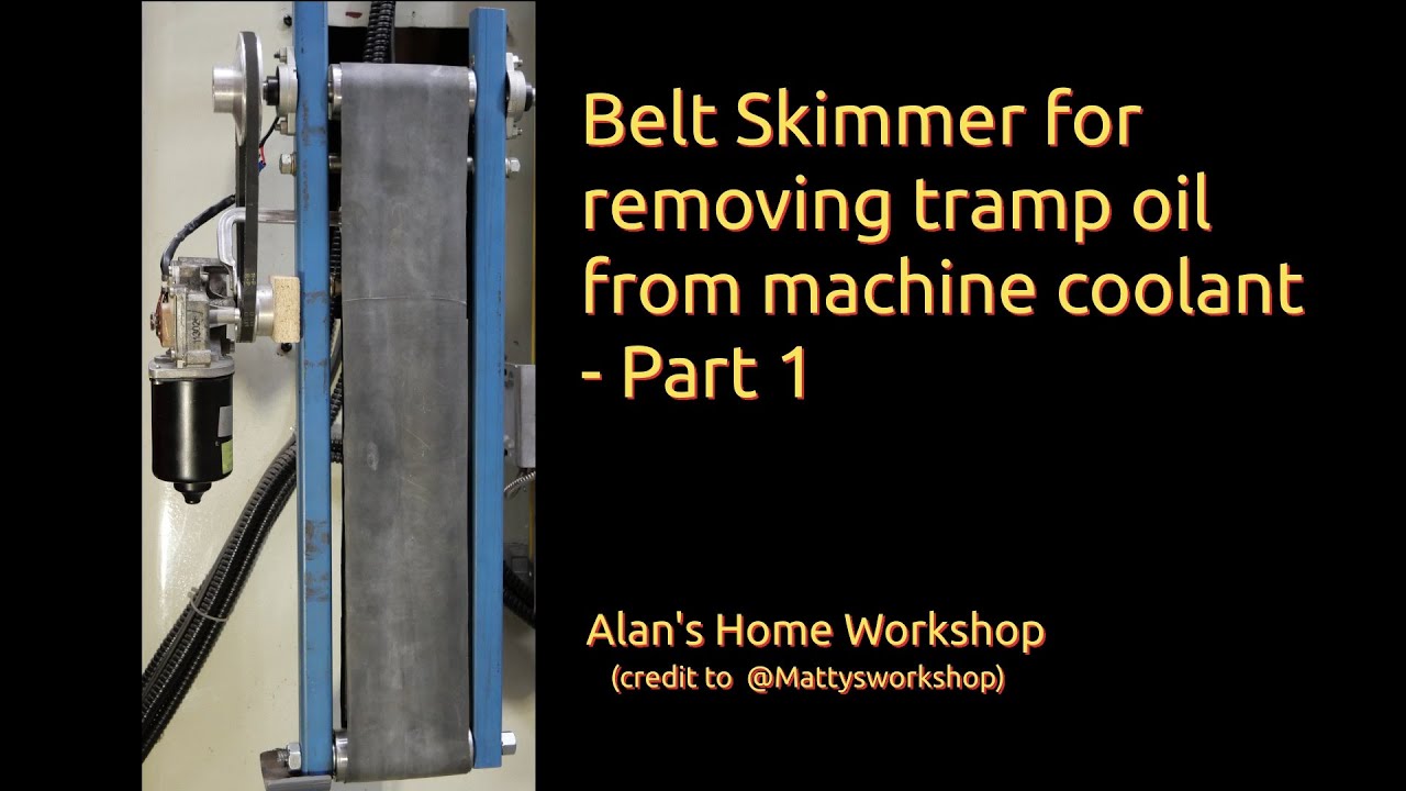 Oil skimmer build - Part 1