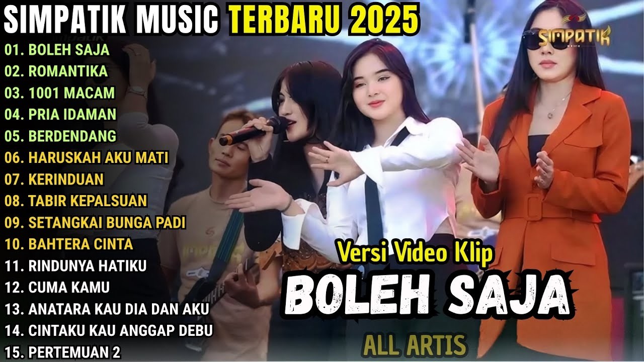 SIMPATIK MUSIC ALL ARTIS RIA AMELIA | BOLEH SAJA - ROMANTIKA _ ALBUM SIMPATI MUSIC TERBARU 2026