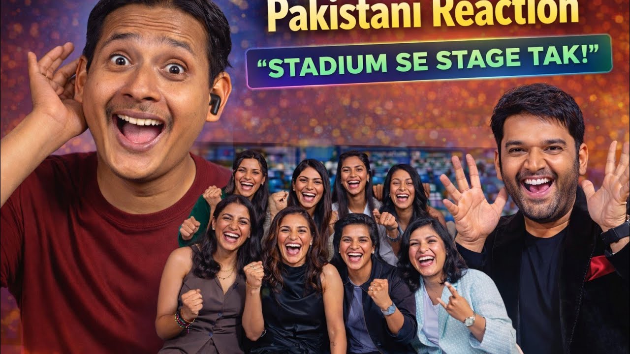 Pakistani Reaction to Indian Women’s Cricket Team on The Great Indian Kapil Show | TGIKS Season 4 |