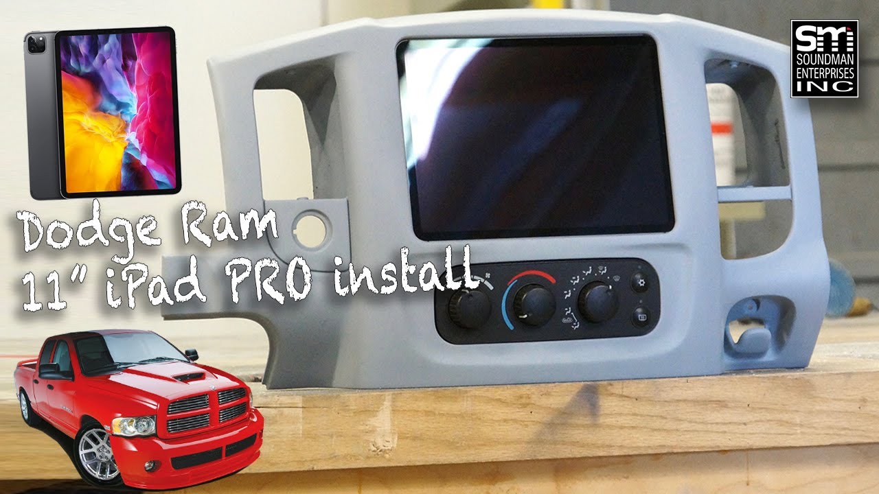 Dodge Ram iPad PRO DASH MOD!