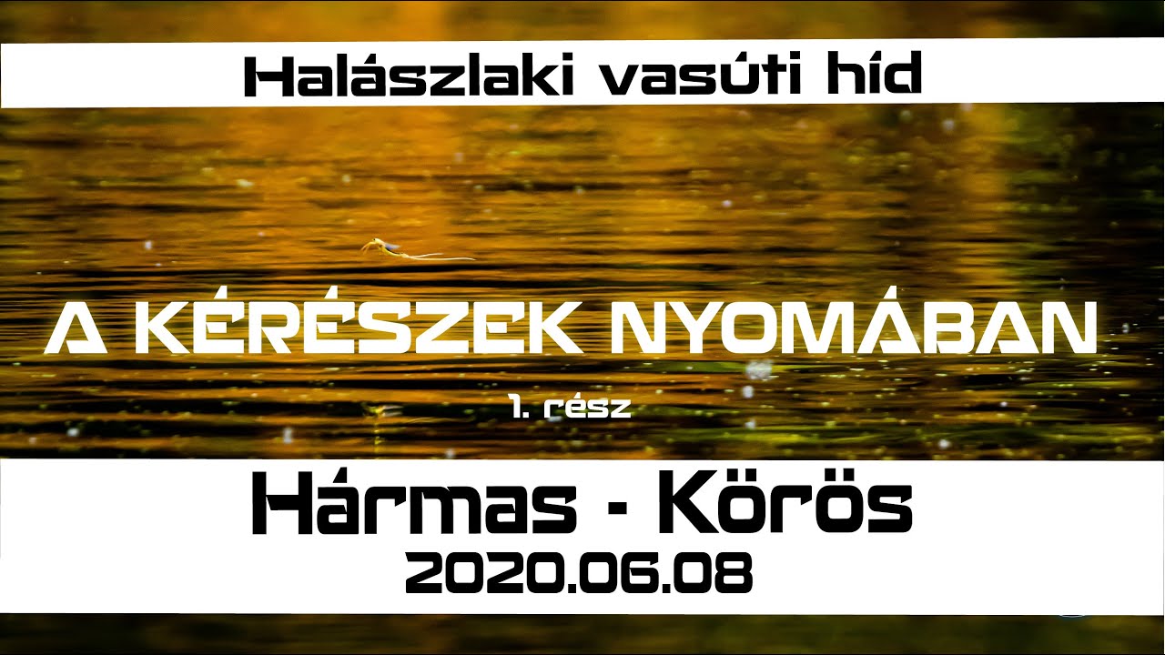 Forgotten Waters | A #K&eacute;r&eacute;sz nyom&aacute;ban - H&aacute;rmas-K&ouml;r&ouml;s (Hal&aacute;szlaki vas&uacute;ti h&iacute;d) 2020.06.08