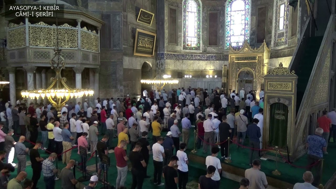 Ayasofya Camii Cuma Namazı (13.08.2021)