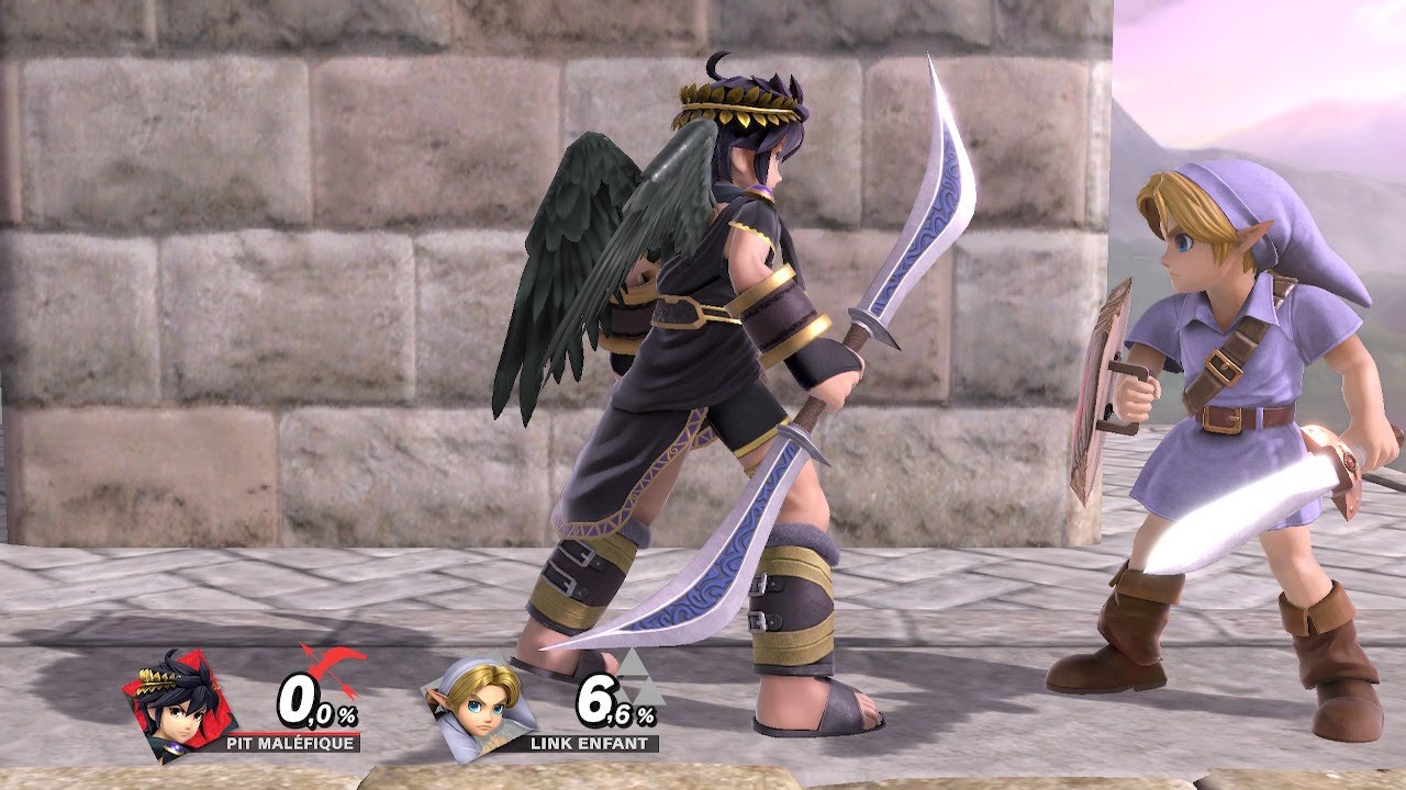 Kudemo (Dark Pit) vs Dawn (Young Link)