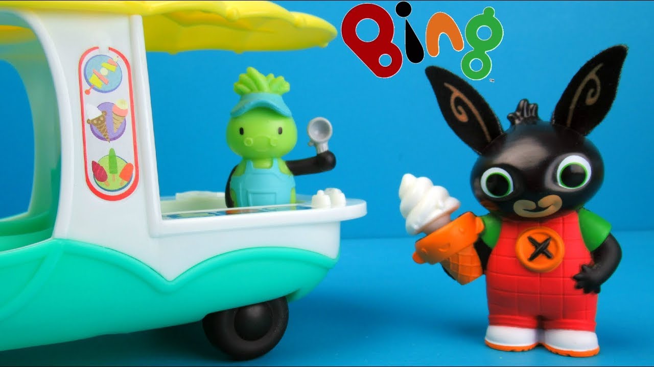 Bing Gilly's Ice Cream Van  Speelset uitpakken | Family Toys Collector
