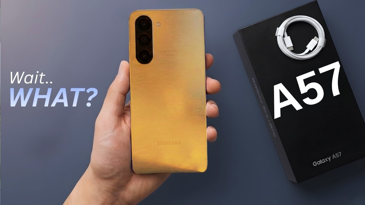 Официальный Samsung Galaxy A57 5G! Тоньше, быстрее и плавнее, чем когда-либо!