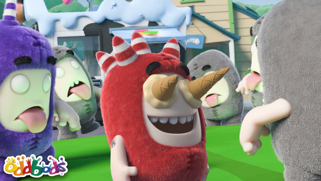 Zombie Ice Cream?! Bubble’s Crazy Experiment 🍦🧟 | Oddbods | Kids Tv Shows