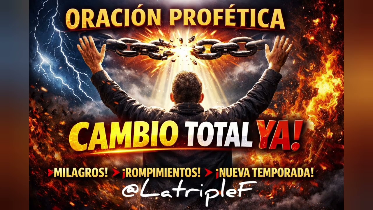 🙏 ORACIÓN PROFÉTICA: Hoy Dios Rompe Todo y Cambia Tu Historia💫 #parati #viral #youtube #fyp #amen 