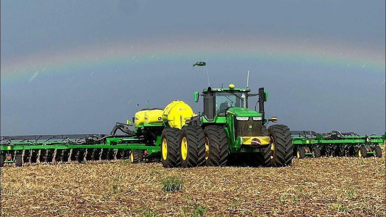 Biggest Corn Plating 2023 ll Fendt + John Deere + Case IH + New Holland Tractors