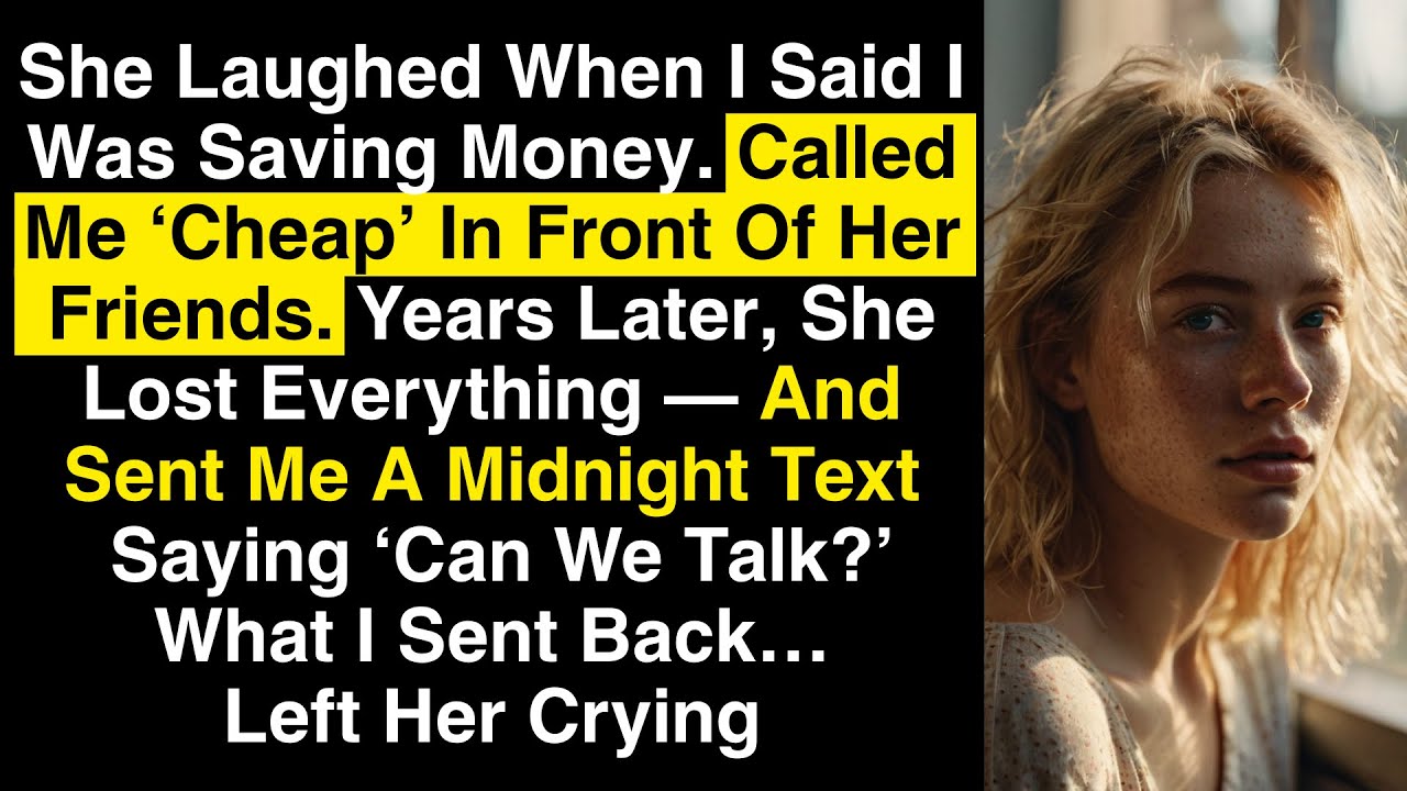 She Called Me Cheap—Now She’s Broke And I’m Thriving