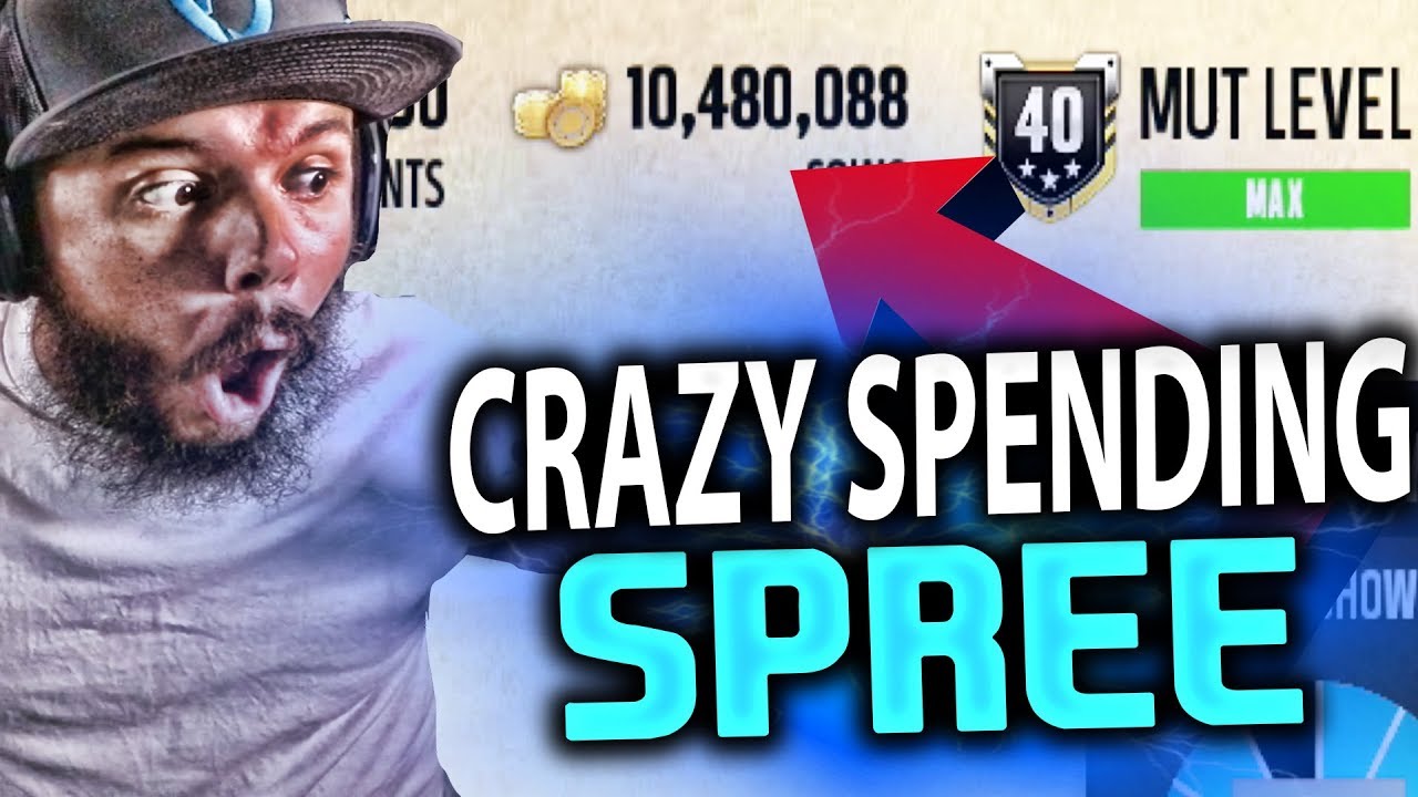 CRAZY SPENDING SPREE!! THE BEST TEAM IN MADDEN?? MADDEN 18 ULTIMATE TEAM