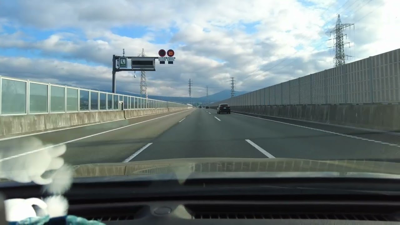 車載映像 driving log 20250103 静岡県浜松市浜松浜北インターチェンジから神奈川県川崎市川崎インターチェンジ