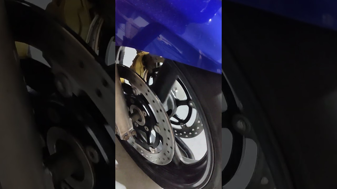 Proper motorcycle front brake drag