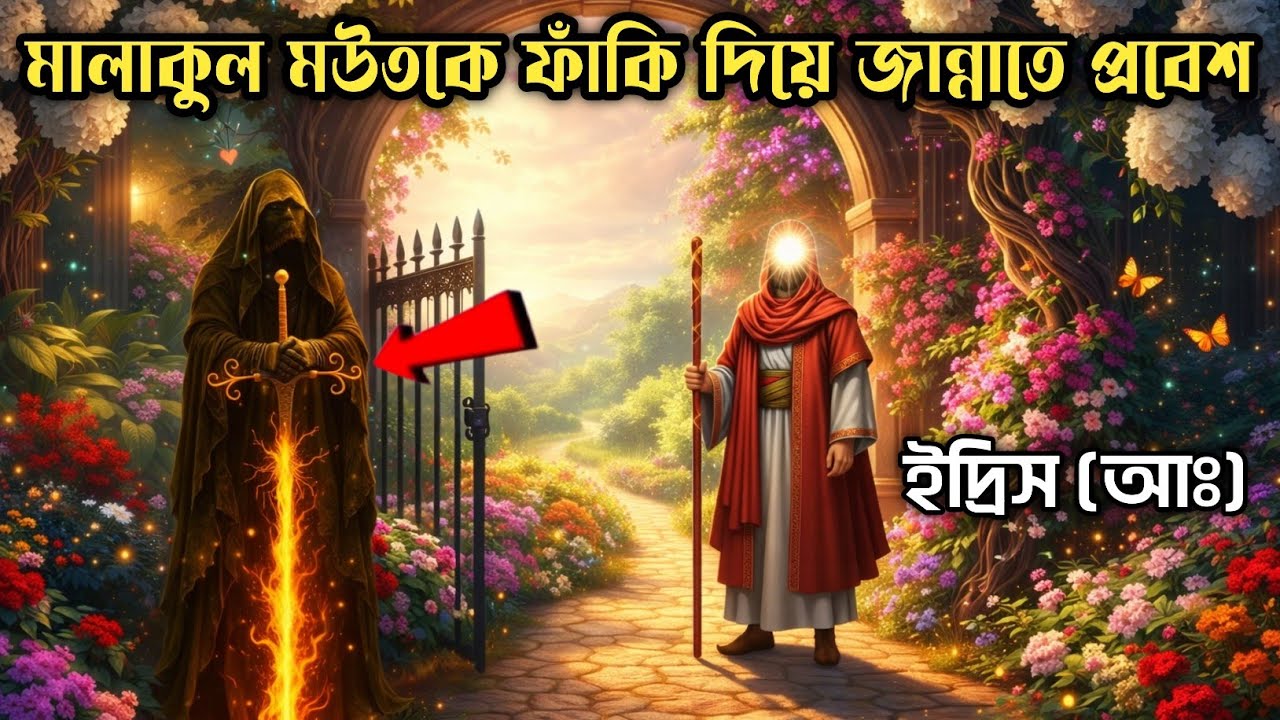 আজরাইলকে ফাঁকি দিয়ে ইদ্রিস নবীর জান্নাতে প্রবেশ | Islamic Story | ঈমানের সৌরভ |